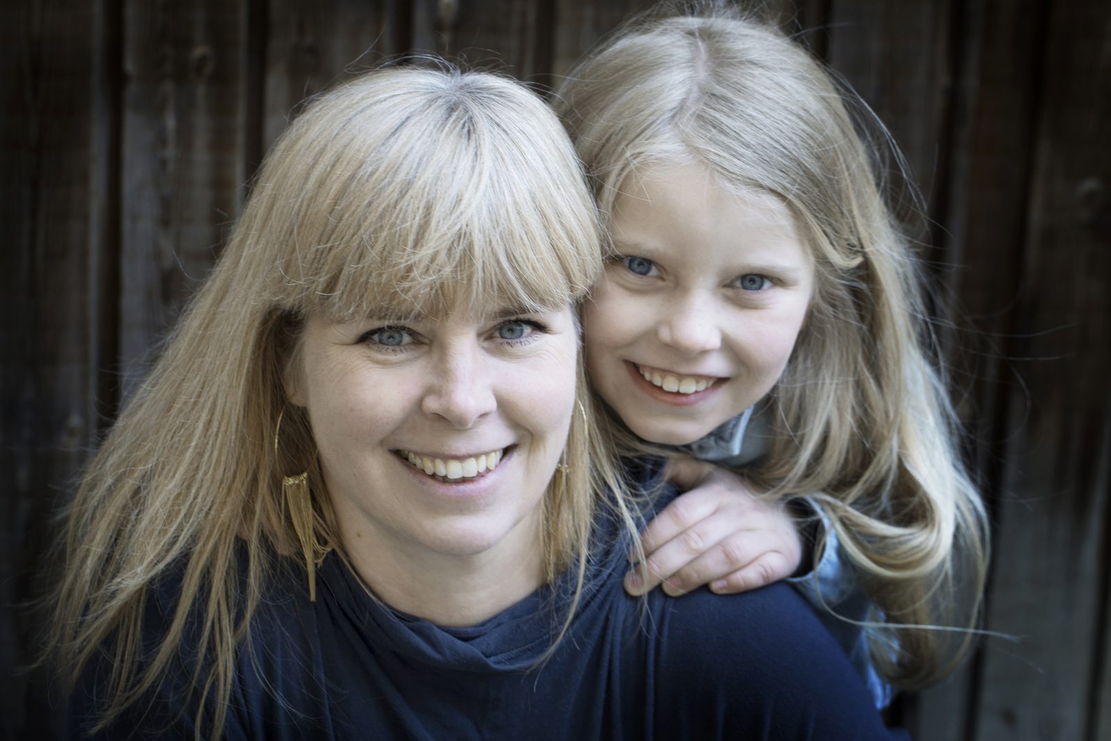 Pia Olsen og datteren Karla
