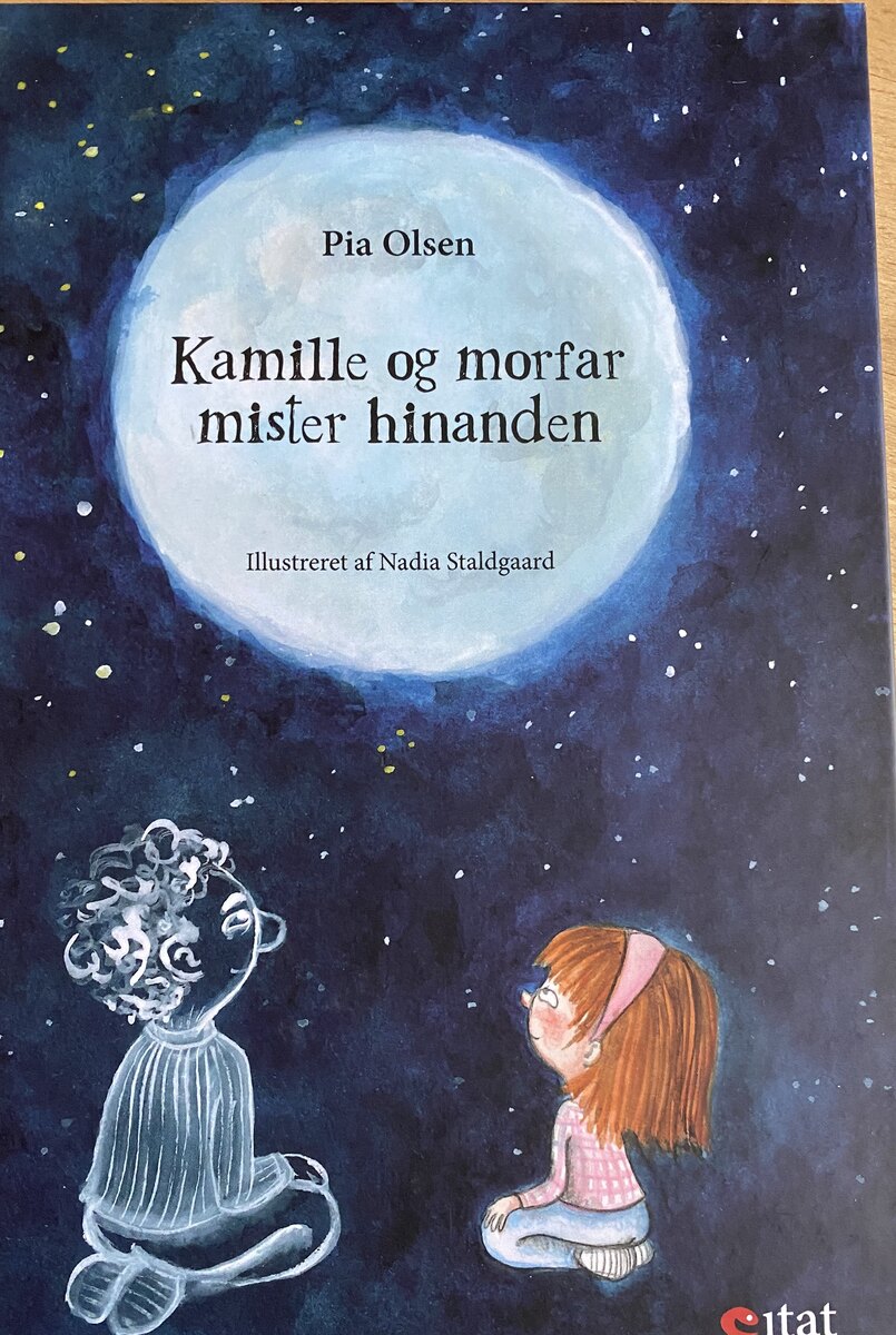 Omslag: Kamille og morfar mister hinanden