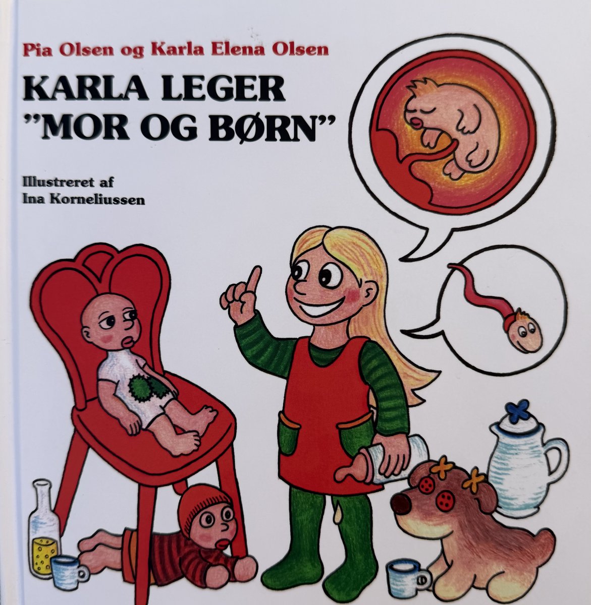 Omslag: Karla leger “mor og børn”