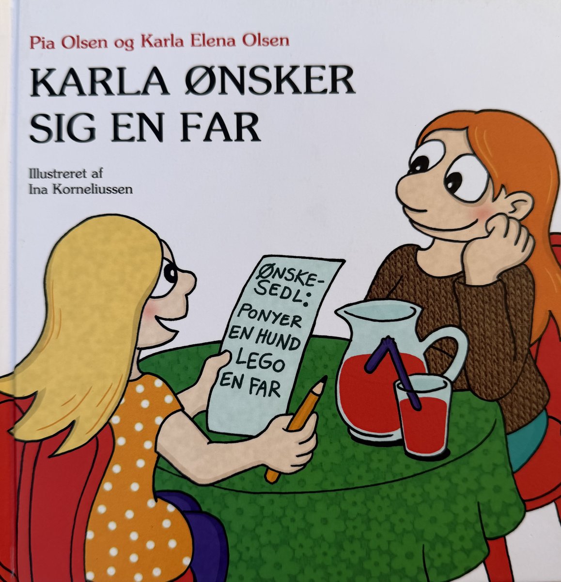 Omslag: Karla ønsker sig en far